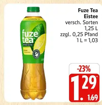 Marktkauf Fuze tea eistee Angebot