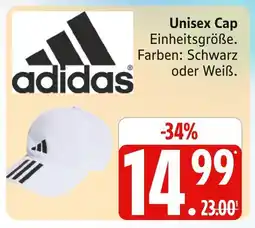 Marktkauf Adidas unisex cap schwarz Angebot