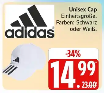Marktkauf Adidas unisex cap schwarz Angebot