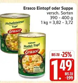 Marktkauf Erasco eintopf oder suppe Angebot
