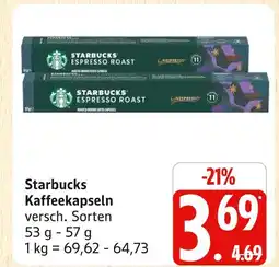 Marktkauf Starbucks kaffeekapseln Angebot