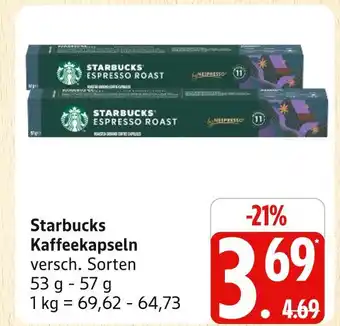 Marktkauf Starbucks kaffeekapseln Angebot