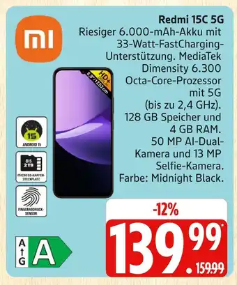 Marktkauf Mi redmi 15c 5g Angebot