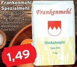 CAP Markt Frankenmehl Spezialmehl Angebot