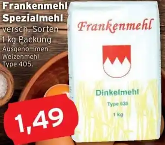 CAP Markt Frankenmehl Spezialmehl Angebot
