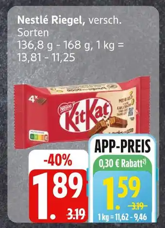 Edeka Nestlé riegel Angebot