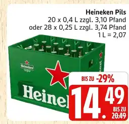 Marktkauf Heineken heineken pils 20 x 0,4 l Angebot