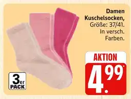 Marktkauf Damen kuschelsocken Angebot