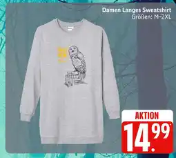 Marktkauf Damen langes sweatshirt Angebot