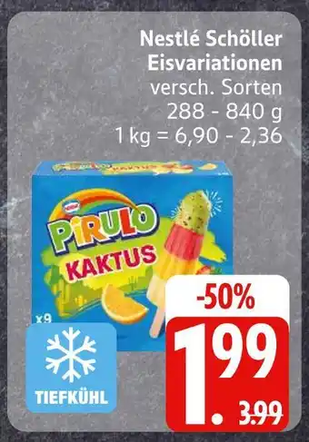 Edeka Nestlé schöller eisvariationen Angebot