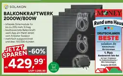Marktkauf Solakon balkonkraftwerk 2000w/800w Angebot