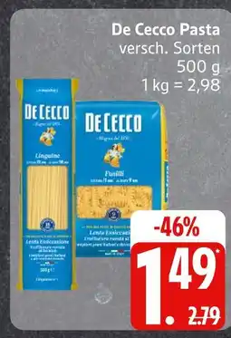 Edeka De cecco pasta Angebot