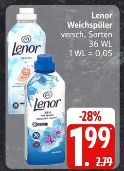 Edeka Lenor weichspüler Angebot