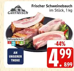 Marktkauf Gutfleisch frischer schweinebauch Angebot