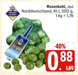 Marktkauf Unsere heimat rosenkohl Angebot
