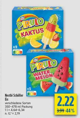 diska Nestlé schöller pirulo kaktus Angebot