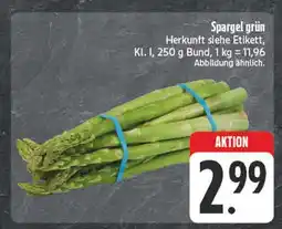 E-Center Spargel grün Angebot
