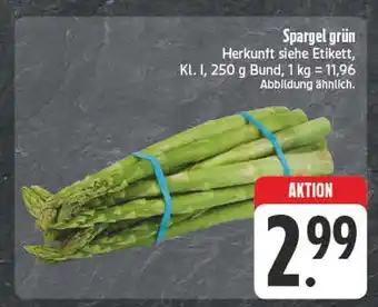 E-Center Spargel grün Angebot
