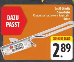 E-Center Gut & günstig sparschäler Angebot