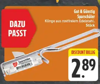 E-Center Gut & günstig sparschäler Angebot