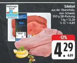 E-Center Schnitzel Angebot