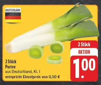 E-Center Porree Angebot