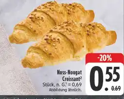 E-Center Nuss-nougat croissant Angebot