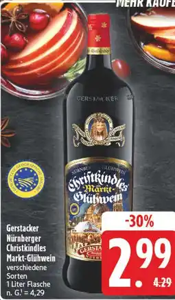E-Center Gerstacker nürnberger christkindles markt-glühwein Angebot