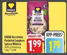 E-Center Edeka herzstücke parboiled langkorn spitzen wildreis Angebot