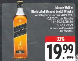 E-Center Johnnie walker black label blended scotch whisky Angebot