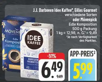 E-Center Mövenpick edle komposition Angebot