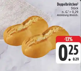 E-Center Doppelbrötchen Angebot
