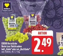 Edeka Edeka herzstücke beste lese tafeltrauben hell 'italia' Angebot