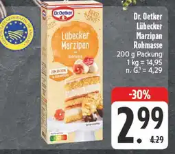 E-Center Dr. oetker lübecker marzipan rohmasse Angebot