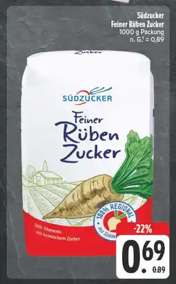 Edeka Südzucker feiner rüben zucker Angebot