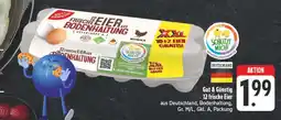 Edeka Gut & günstig 12 frische eier Angebot
