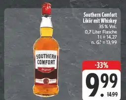 Edeka Southern comfort southern comfort likör mit whiskey Angebot