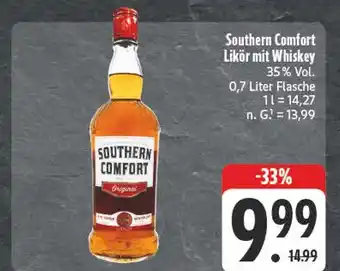 Edeka Southern comfort southern comfort likör mit whiskey Angebot