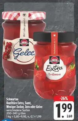 E-Center Schwartau konfitüre extra Angebot