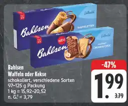 Edeka Bahlsen waffeln oder kekse Angebot