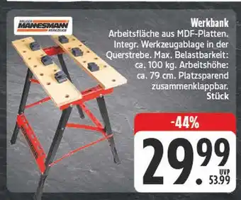 Edeka Mannesmann werkbank Angebot