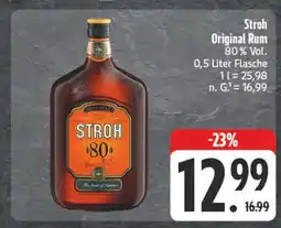 Edeka Stroh original rum Angebot