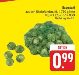 E-Center Rosenkohl Angebot