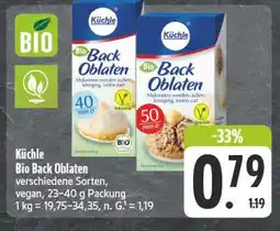 Edeka Küche bio back oblaten Angebot