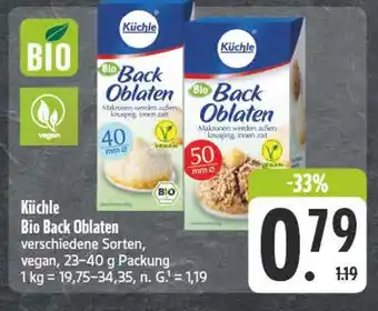 Edeka Küche bio back oblaten Angebot