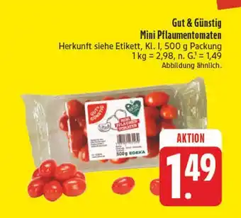 Edeka Gut & günstig mini pflaumentomaten Angebot