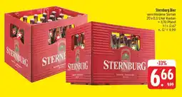 Edeka Sternburg bier Angebot