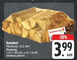 Edeka Schönbucher kaminholz Angebot