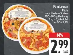Edeka Pizza lorenzo pizza Angebot