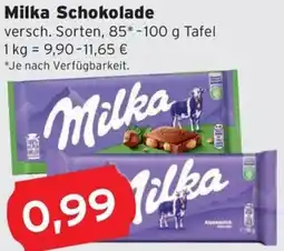 CAP Markt Milka Schokolade Angebot